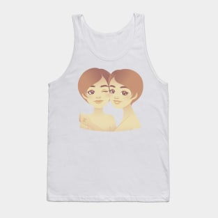 Gemini Zodiac Sign Tank Top